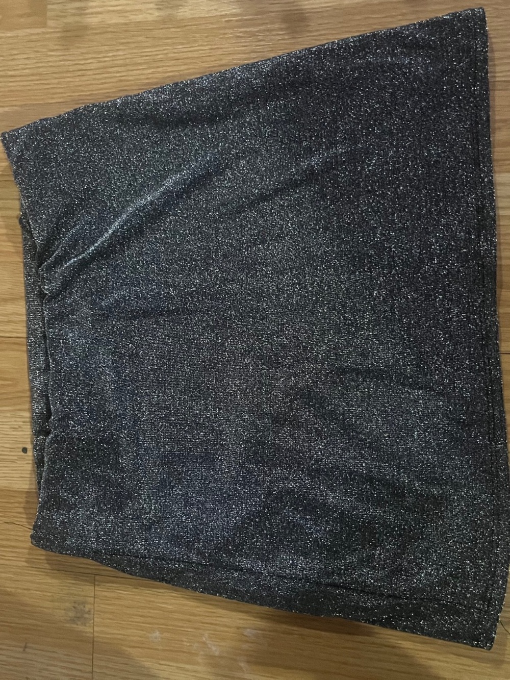 Sparkly Silver Skirt